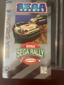 Sega Rally Championship Sega Saturn Complete w/ Manual CIB