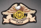 Lot of 5 Harley Owners Group HOG Embroidered Motorcycle Vest Jacket Patches