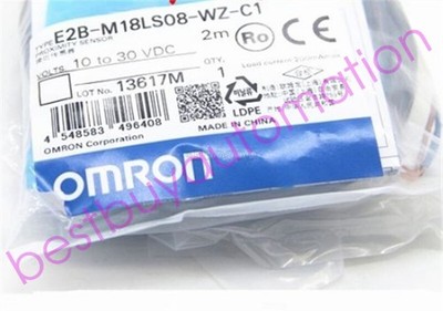 1Pc New Omron Proximity Switch E2B-M18LS08-WZ-C1 pz