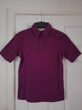 Icebreaker 150 Merino Hike (Go Berry) Polo Top XS