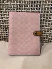 Coach Powder Pink Notebook Journal with Insert 2026 NEW