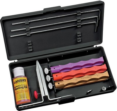 Lansky Diamond Standard Sharpening System Knife Tool Sharpener - LS51