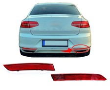 2 pcs Rear Bumper Reflector Light Right Side Set For VW Passat B8 2015-2019