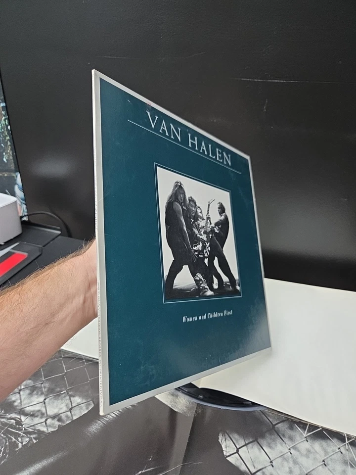 Van Halen Women And Children First Lp Vinyl 1980 1st Press W/Poster VG++/EX Wax - Image 4 of 4