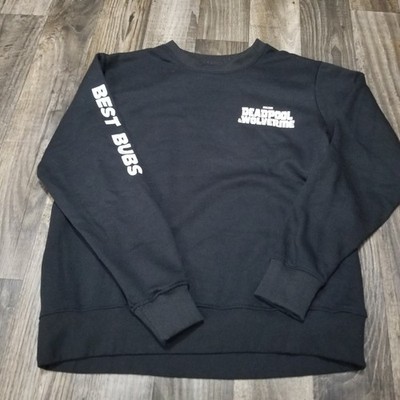 Marvel Deadpool And Wolverine Best Bubs Sweatshirt Size XL Comics Heros