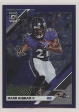 2019 Panini Donruss Optic FOTL Purple Stars Prizm 2/25 Mark Ingram II #11 9g9
