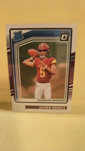 2024 Panini Donruss Optic - Rated Rookie Jayden Daniels #248 Holo Prizm (RC)