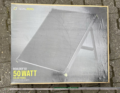 Goal Zero Boulder 50 Solarpanel 50 W Stromquelle Solar