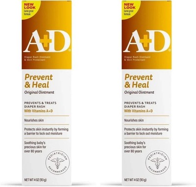A+D Original Ointment, 4 Ounce (Pack of 2) 4