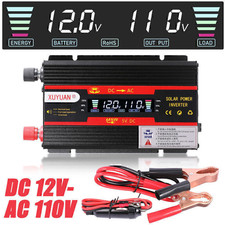 12000W Car Power Inverter DC 12V To AC 110V Modified Sine Wave Solar Converter