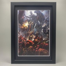 Blut Engel Gerahmt Art Adeptus Astartes, Raum Marines, Warhammer 40K 40,000