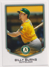 2016 Topps Stickers #26 Billy Burns Oakland Athletics