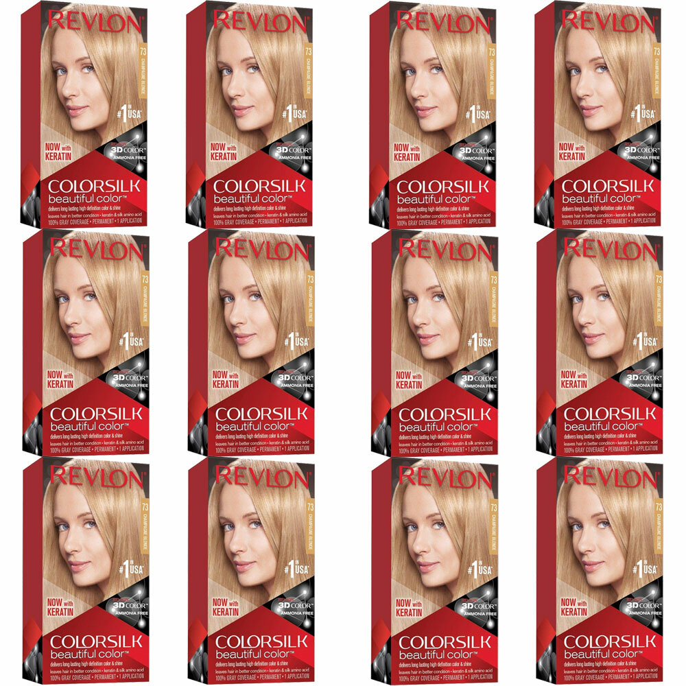 12-Revlon ColorSilk Beautiful Color#73 Champagne Blonde 1