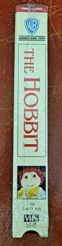 The Hobbit • Animated Film J.R.R. Tolkein VHS Cassette Tape Warner Video 1991 - Picture 4 of 5