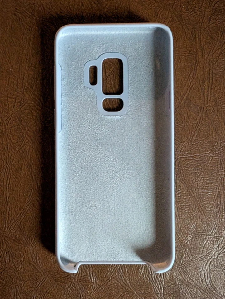 Новый Samsung Galaxy S9 Plus чехол прорезиненный TPU светло-синий матовый чехол телефона - Изображение 2 из 4