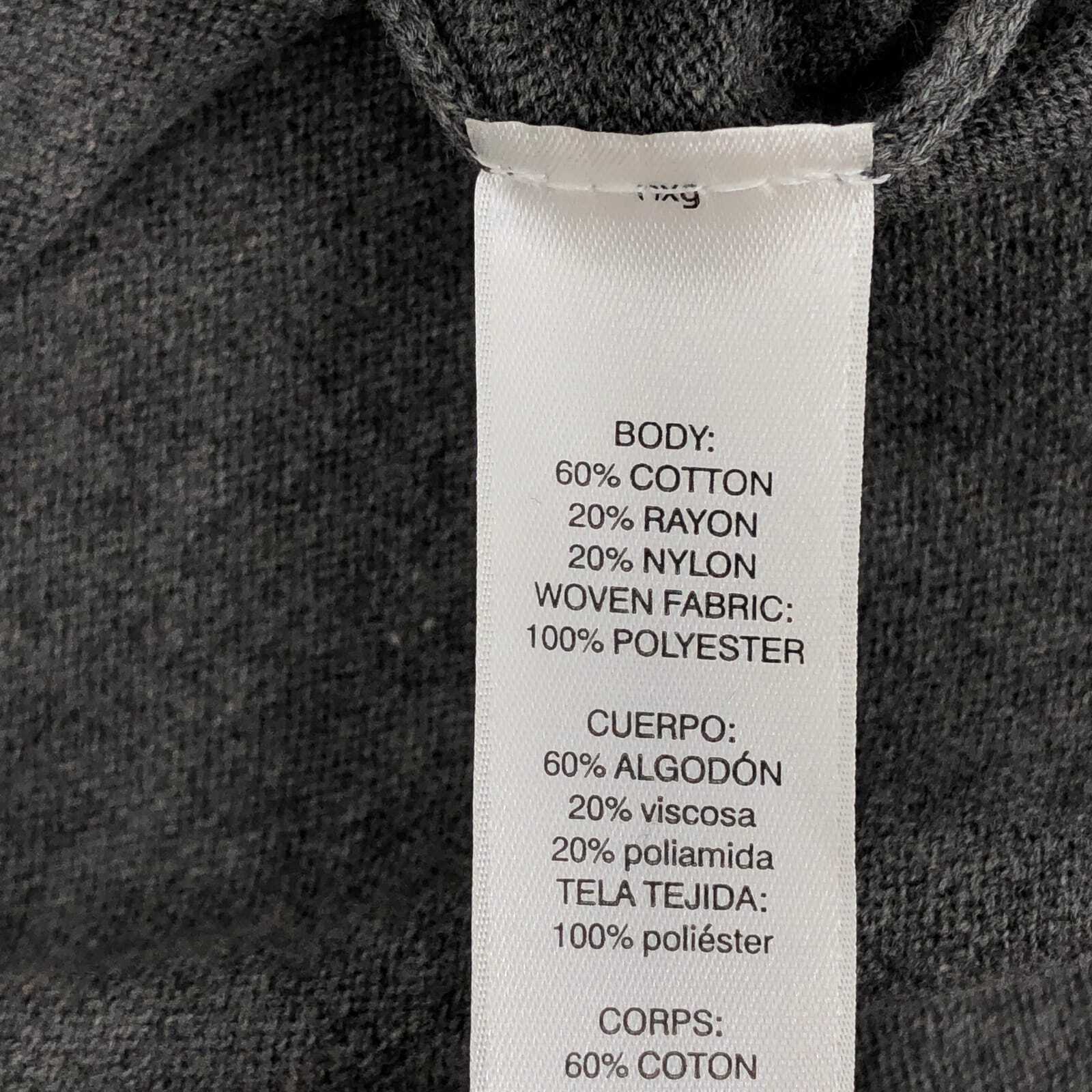 Chico's Gray Basic Round Neck Sweater | Classic C… - image 2