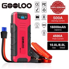 GOOLOO GE4500 Car Battery Jump Starter 4500A Peak Jump Starter USB Quick Charge 