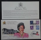 GB QEII 70th Birthday stamp cover signed Julian Puckett