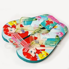 Ariel Little Mermaid Flip Flops Disney for Girls size 2/3 Sandle New