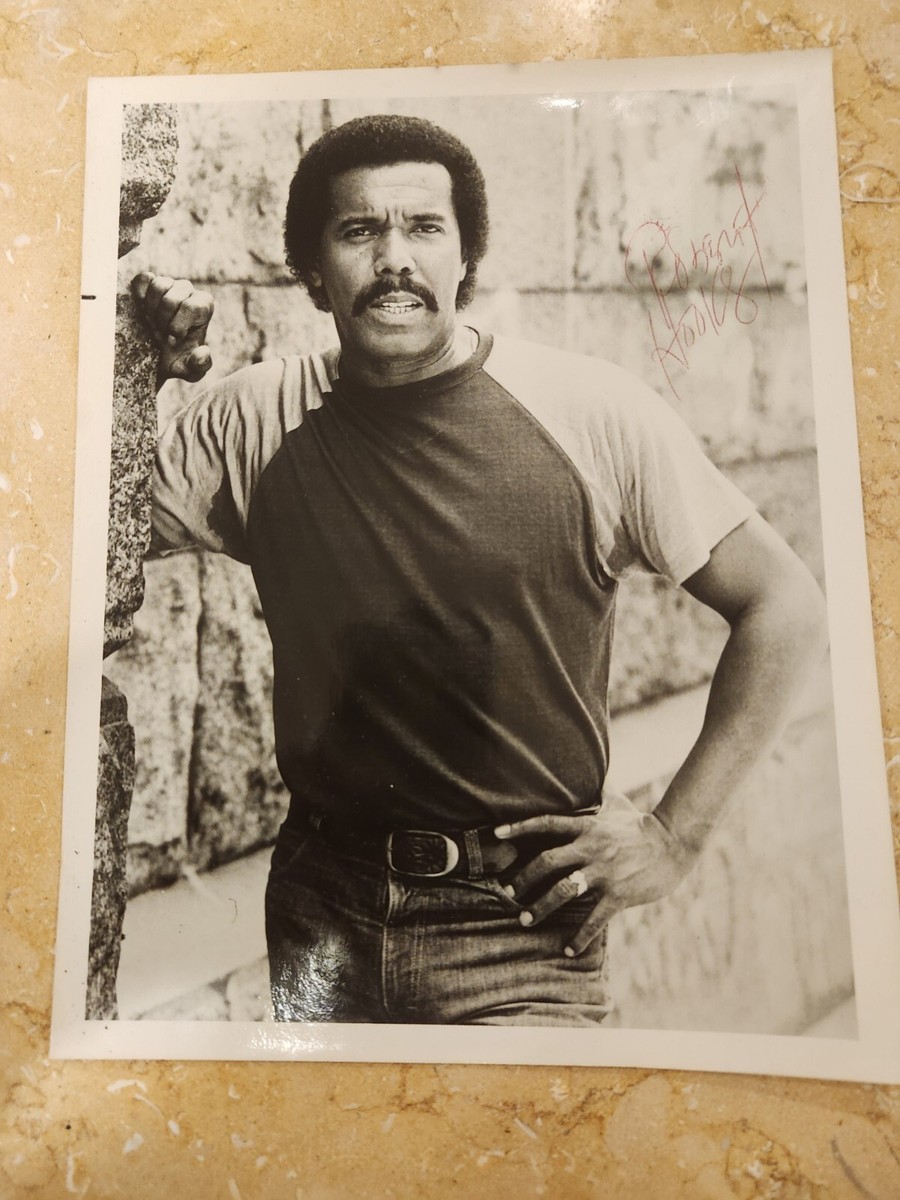 Signed Robert Hooks 8 x 10 B&W | eBay