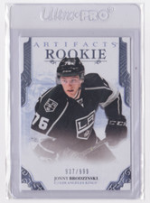 2017-18 UPPER DECK ARTIFACTS ROOKIE /999 INSERT JONNY BRODZINSKI #163 L.A. KINGS