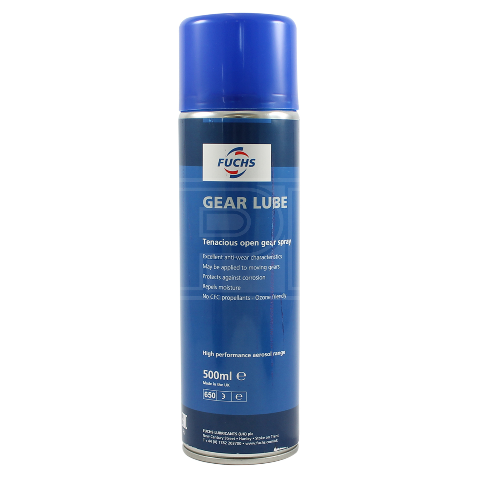 Fuchs Gear Lube Tenacious Open Gear Spray 500ml Aerosol - Corrosion Protect