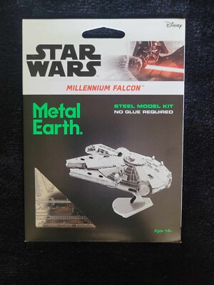  Fascinations Metal Earth Star Wars Millennium Falcon 3D Model Kit MMS251  