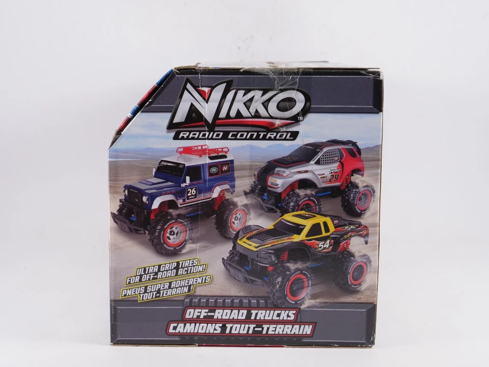 Nikko 1/16 Off Road Camion Copertone Super Adherents Land Rover Jeep - Immagine 3 di 4