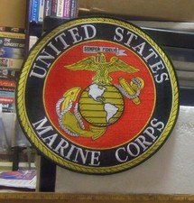 United States Marine Corps Semper Fidelis Embroidered Back Patch