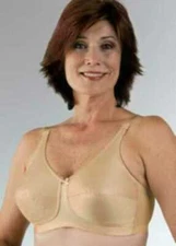Classique Style 772 Size 36DD Soft Cup Beige Cotton Lined Full Cup  Wireless NEW