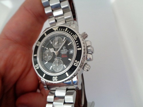 Orologio cronografo automatico BREIL Manta Valjoux 7750 | eBay