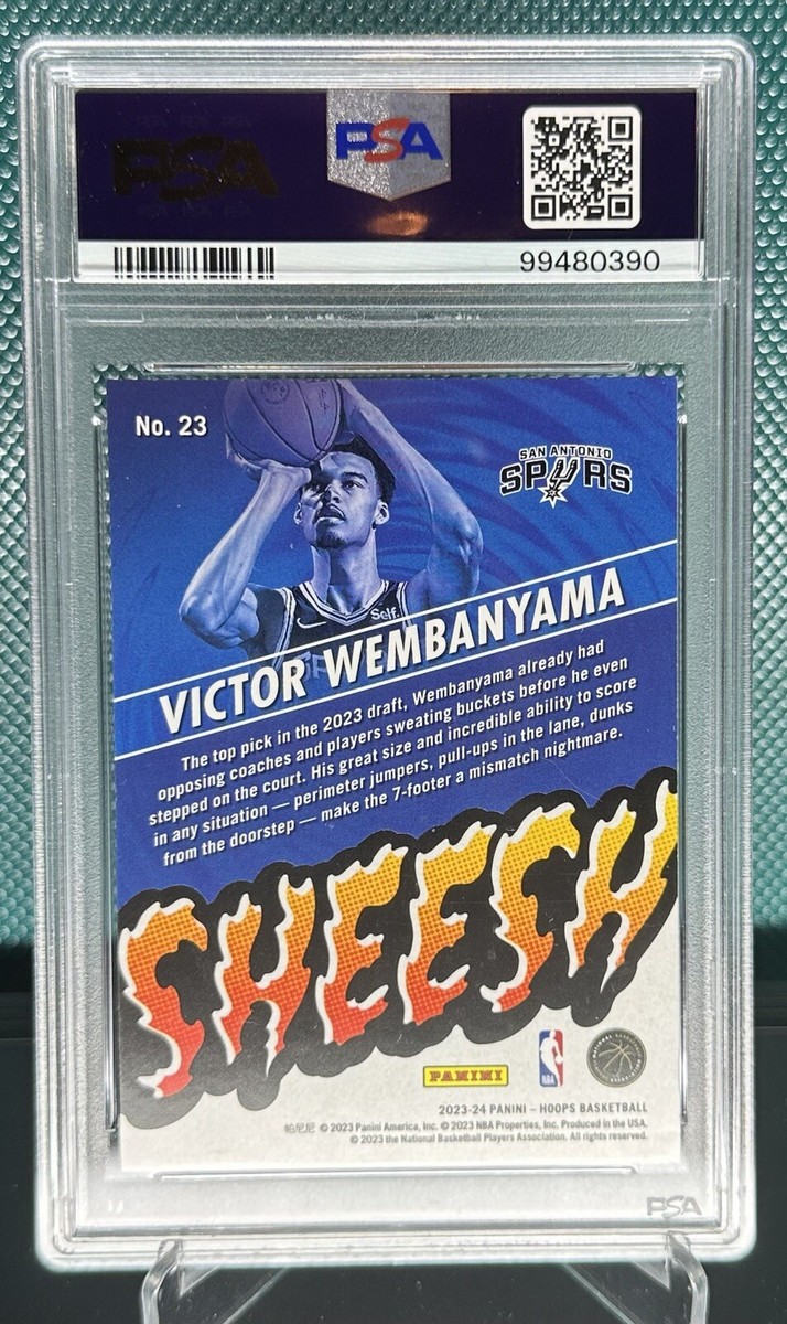 その他 2023-24 PANINI NBA HOOPS Wembanyama SSP NBA 2023-24 Panini Hoops Sheesh Victor Wembanyama #12 (Rookie