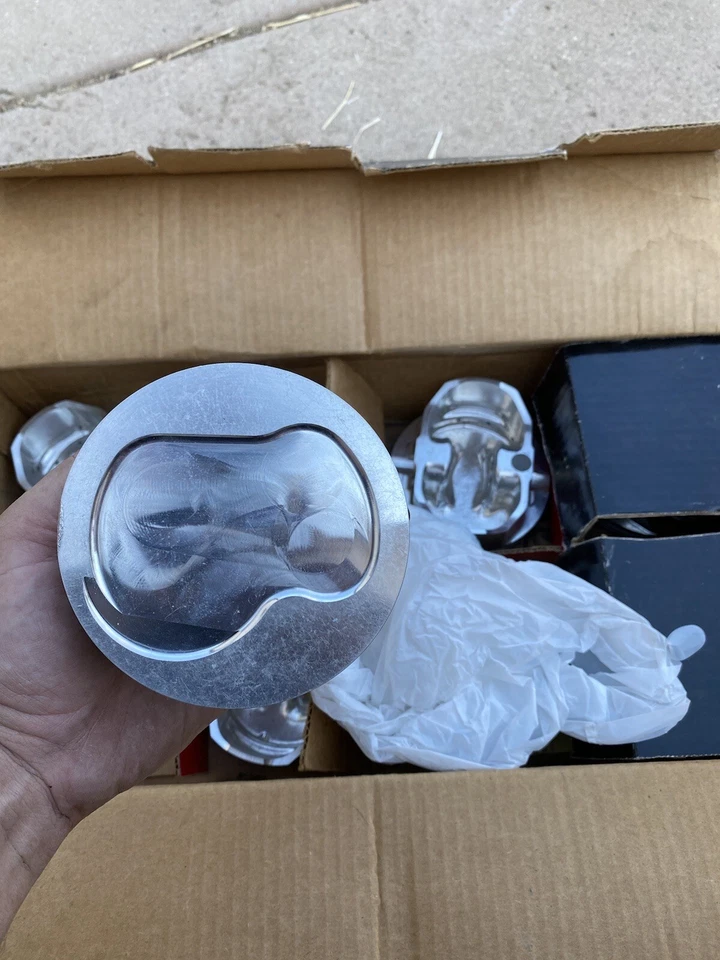 Juego pistón forjado wiseco bloque pequeño ford 4.15 diámetro Foto 2 de 4