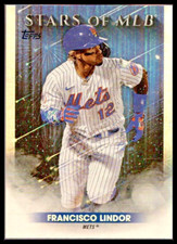 2022 TOPPS STARS OF MLB #SMLB31 FRANCISCO LINDOR NEW YORK METS