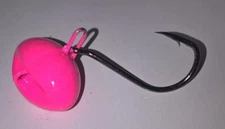 4 SHEEPSHEAD JIGS HOT PINK ALL WEIGHTS 2/0  4/0 hook choice Hogfish Hog Snapper