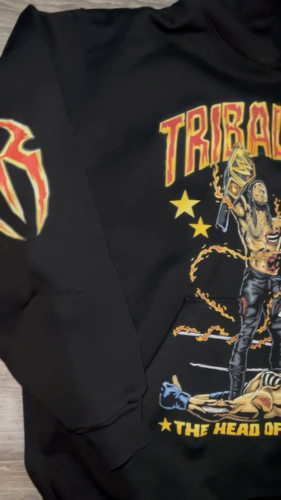 Roman Reigns Tribal Chief Hooded Sweatshirt WWE WWF All Sizes Hoodie - Video 1 of 1