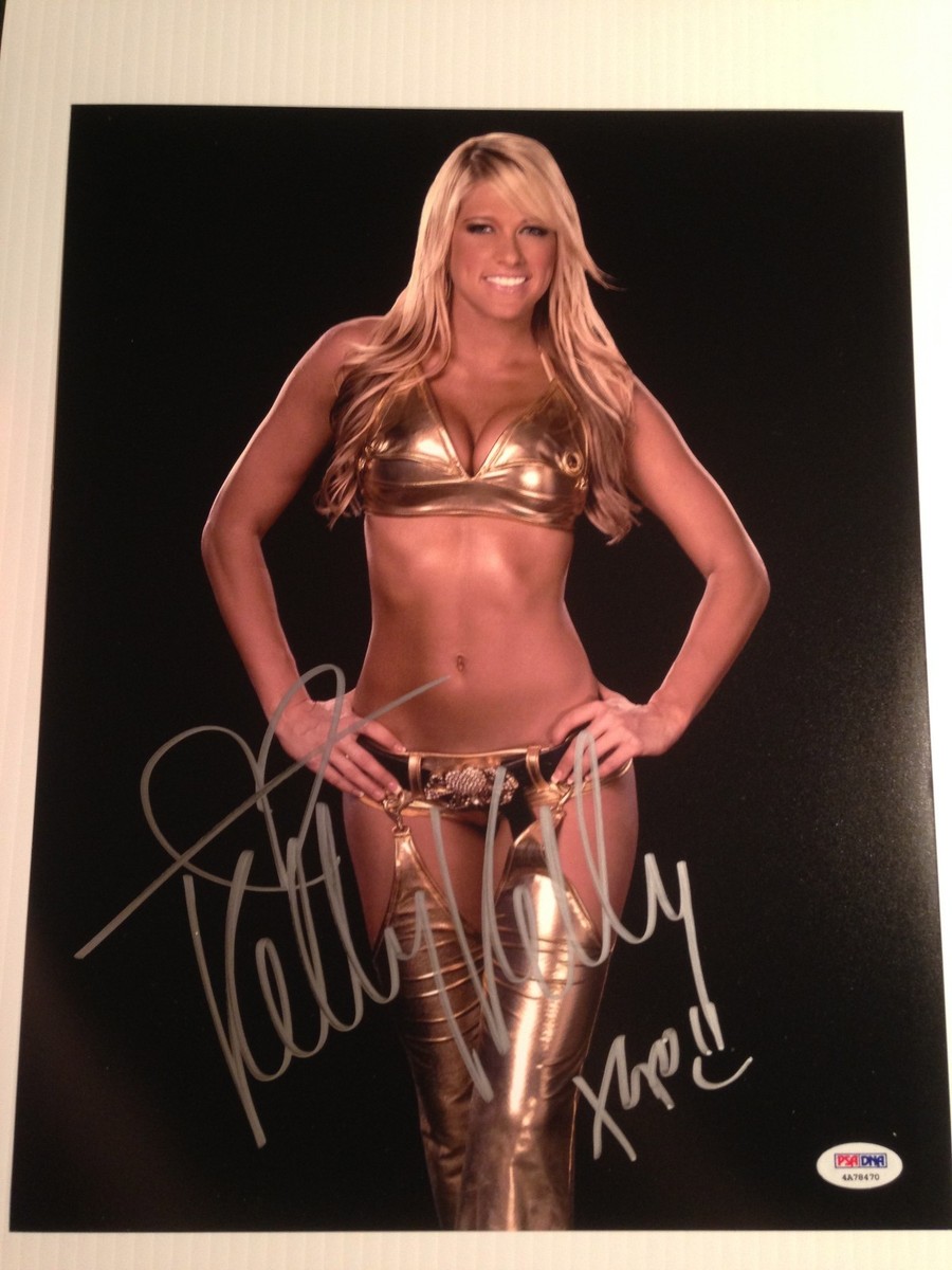 Kelly Kelly WWE Diva Model PSA DNA COA 4A78470 Original 11x14