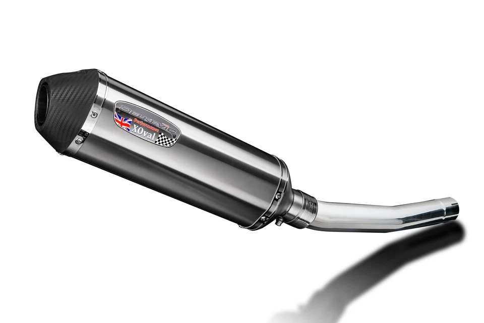 Kit de silenciador de escape Yamaha YZF-R6 1998-2002 13,5" X-Oval aço inoxidável - Imagem 2 de 4