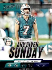 2024 Panini Prestige #AGS-JSS Jason Sanders Any Given Sunday