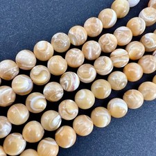 Pretty Pebbles Perlenstrang – Muschelform, Mehrfarbig, 80 Cm Länge, Für Schmuck & Bastelprojekte