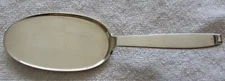Evald Nielsen Sterling Silver pastry entrée server Denmark