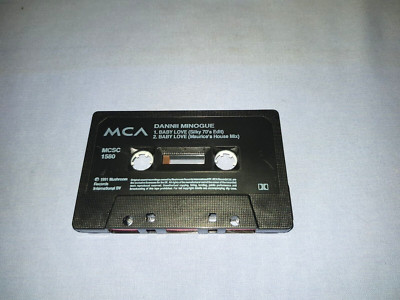 DANNII MINOGUE BABY LOVE CASSETTE TAPE SINGLE (NO INLAY #9)