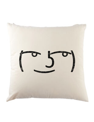 Le Lenny Face Dekokissen Fun Geek Admin Computer Scientist Coder Developer