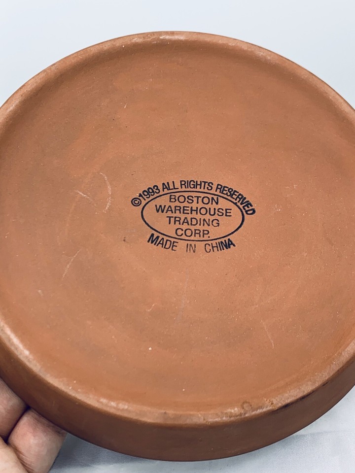 Boston Warehouse Trading Corp Bake Dish Bowl With Lid 7” Original