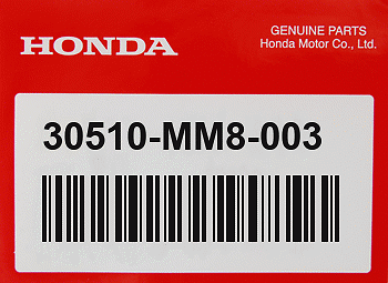 Genuine HONDA IGNITION COIL 30510-MM8-003 CB CBR GL ST VT VF VFR Fits many model - Picture 1 of 2