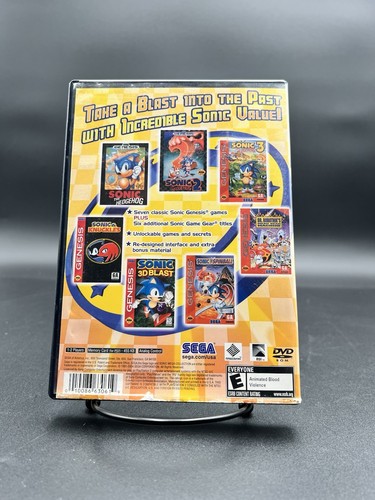 Sonic Mega Collection Plus Sony PlayStation 2 PS2 2004 Complete CIB Classic - Picture 2 of 6