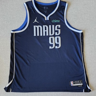 Dallas Mavericks Jersey Mens 60 3XL Swingman #99 Nike Dri-Fit Statement Edition 