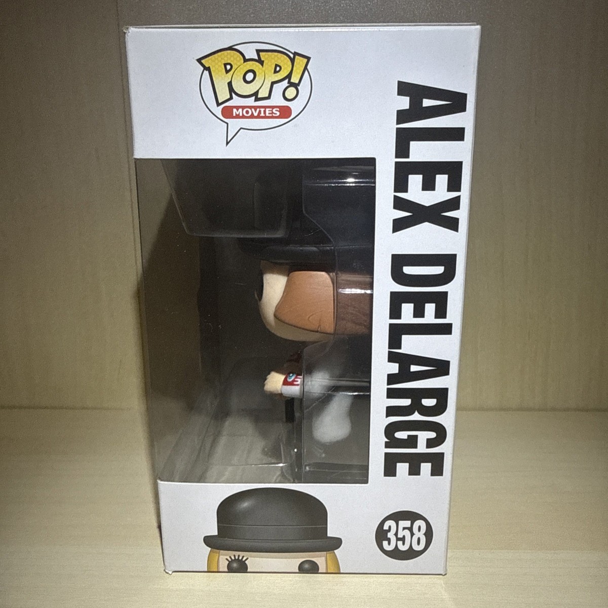 Funko Pop Alex DeLarge #358 Clockwork Orange Movies Vaulted Figure