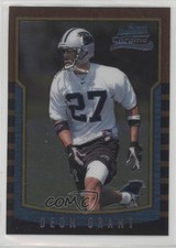 2000 Bowman Chrome Deon Grant #242 13h2
