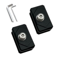 2 PCS Hood Light Mounting Brackets, Ditch Light Bracket for Led Light M8 Black